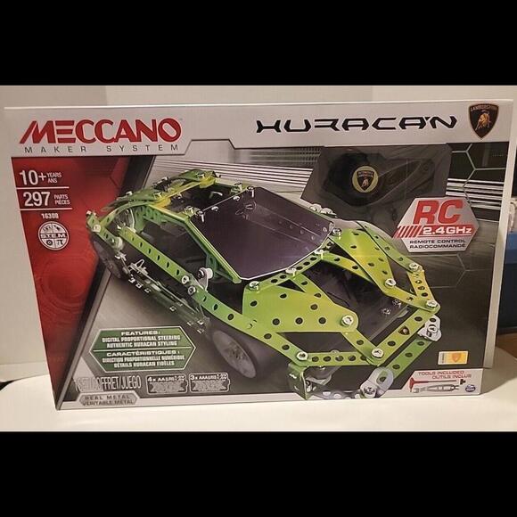 Meccano Lamborghini Huracan GHz Remote Control 297 pieces STEM